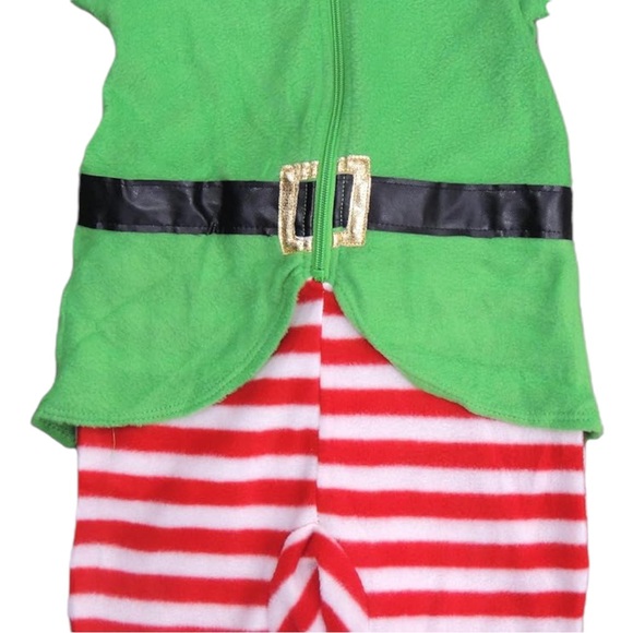 NEW / Buc-ee's unisex ADULT Elf Christmas 2024 Onesie - Picture 3 of 4